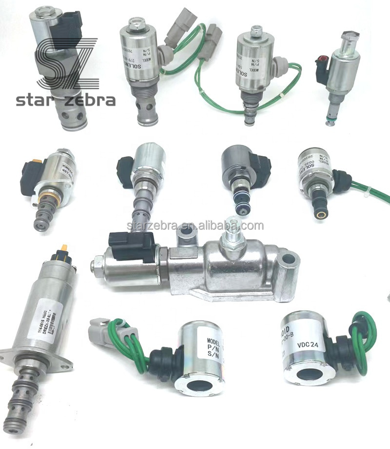 Excavator Part Number 1744913 Solenoid Valve 174-4913 for Loader 950G 962G 980H at Affordable Cost