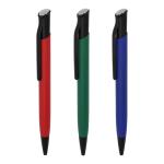 Office School Stationery Metal Bevel Top Pressing Ballpoint Pen With Logo