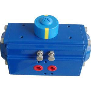 Quality 0-90 degree rack &amp; pinion double action and spring return pneumatic actuator for valves wholesale