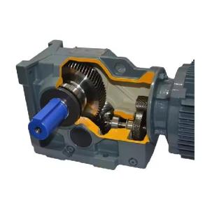 Quality K37 Series Helical Bevel Gear Reducer Helical Bevel Gearbox With AC Electric Motor wholesale