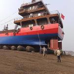 Inflatable Marine Rubber Airbags Cylindrical Heavy Duty Airbags For Lifting