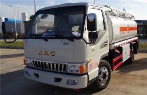 Quality JAC 4x2 5000 Liters Mobile Oil Dispenser Truck Fuel Refueling Truck For 2 People wholesale