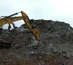 Wear Resistance 165mm Hydraulic Concrete Breaker Hammer 16T Excavator