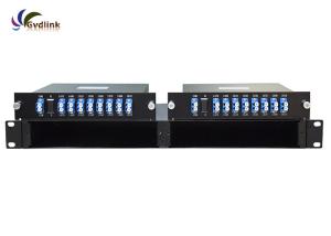 Quality 19' 1u Rack Mount 1310nm 8 Channels CWDM Mux Demux wholesale