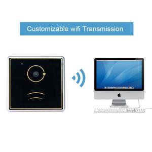 Quality Wall mounted QR Barcode Scanner Mifare Card Reader RS232 wiegand26/34 for Turnstile or Elevator wholesale