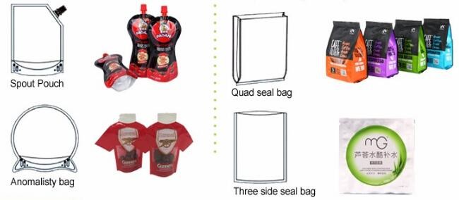 Stand Up k Packaging Brown Or White Small Kraft Paper Bag With Clear Window