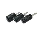 Black Aluminium Disposable Tattoo Grips 25mm / 30mm / 35mm Width Easy Installati