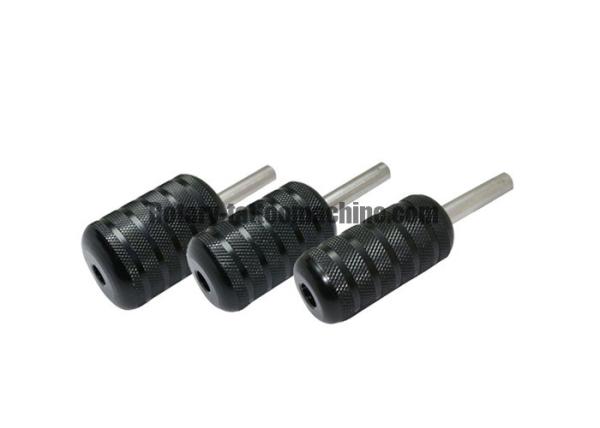 Black Aluminium Disposable Tattoo Grips 25mm / 30mm / 35mm Width Easy Installati