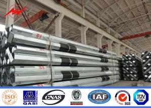 Quality 12m 2 Sections Anticorrosive High Tension Electric Pole wholesale