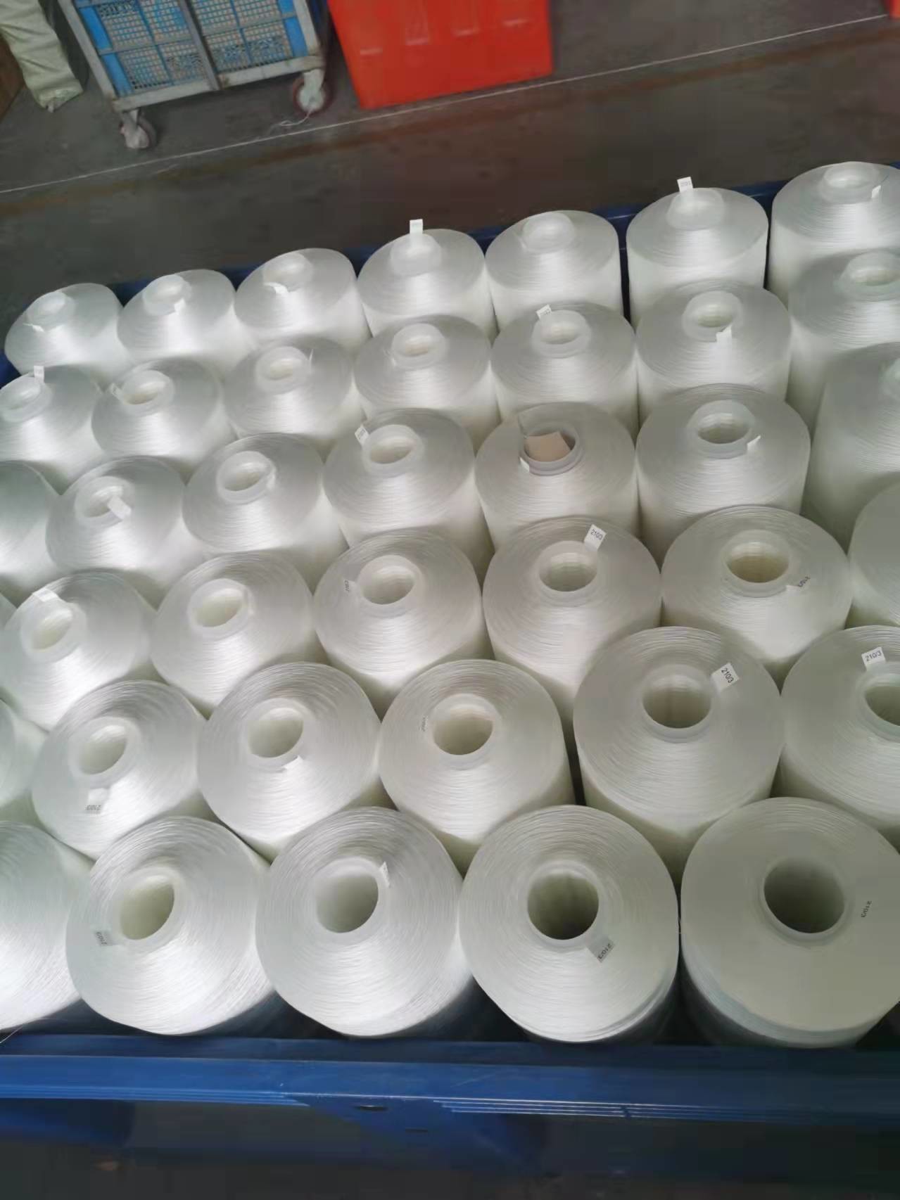 Low Shrinkage Polyester High Strength Thread 210D/3 UV Resistant For Shoes