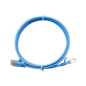 Quality 24AWG UTP 4 Pair Bare Copper 90° Bending Cat6 Patch Cord wholesale