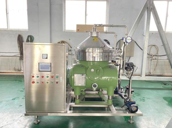 Self Cleaning Oil Water Separation Equipment / Disc Stack Bowl Centrifuge