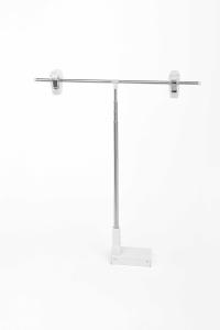 Quality Metal Pop Magnetic Sign Holders 200mm Pole with Two Wire Clips For Poster wholesale