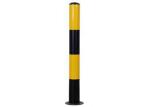 Iron Black Coating Reflective Films Traffic Warning Post