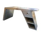 Retro Industrial Office Furniture Aviator Aluminum Airplane Wing Desk