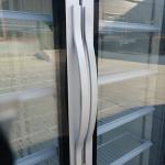220V 50H Upright Glass Door Freezer Beverage Glass Display Cooler 1380L Display