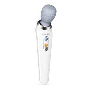 Quality Waterproof IP67 Vibrating Neck Massager Wand Wireless USB Charging wholesale