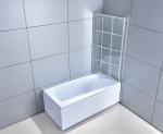 Clear Glass 800x1400mm Pivot Shower Screen 6mm