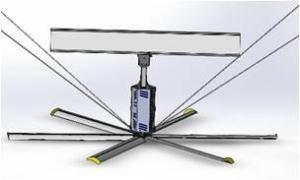 Quality Air Circulation 6 Commercial Paddle Large HVLS Fans wholesale