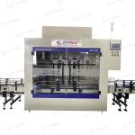 6000bph Toilet Cleaner Filling Machine 5-30l Barrel For Bleach Acid