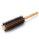 Long Handle Wooden Hair Brush For Curly Hair Ergonomic Design
