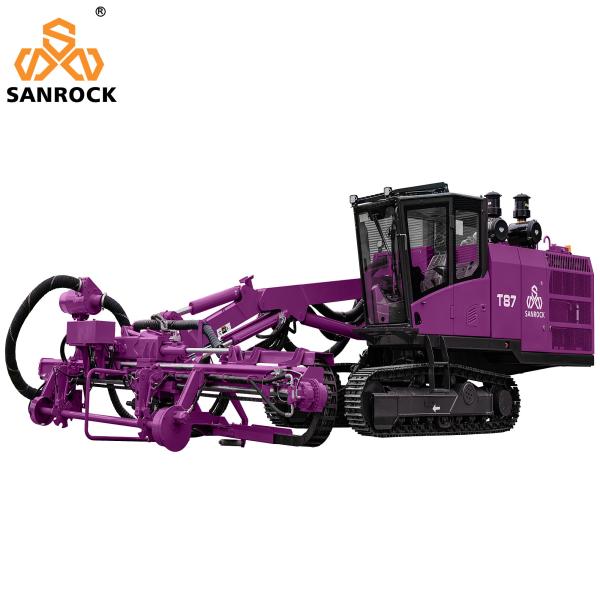 Integrated Top Hammer Drill Rig Machine Mining Blast Hole Hydraulic Crawler