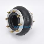 Aluminum Alloy Rubber Airbags 260130H-1 Flange Air Spring For Heavy-Duty