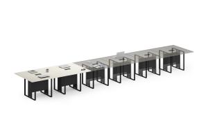 Quality Contemporary Adjustable Office Workstations Cubicles Furniture 6x6 wholesale