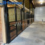 Economical 10 Foot Metal European Horse Stalls Simple Husbandry Equipment