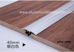 Modern Design Aluminium Floor Trims , Anodized Floor Tile Edge Trim For Steps