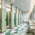 Water Resistance Toilet Partitions Hygienic and Comfortable Restroom Environment