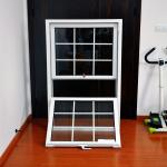 High Durability PVC Hung Windows Traditional Double Hung Windows PVC