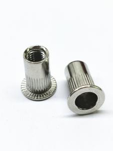Quality Tooth Pattern Blind Hole Nut Zinc Nickel Alloy In Aerospace Automobile Decoration wholesale