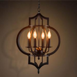 Quality Modern Nordic Creative Iron E14 LED Lighting Chandelier E14 American Chandelier(WH-CI-124) wholesale
