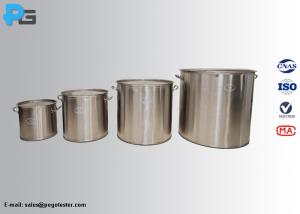 Quality GB 40876 Stainless steel Standard Pans for Testing Commerical Induction Cookers wholesale