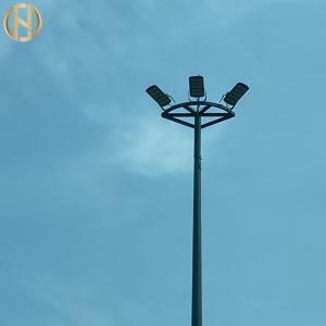 Quality 10mm Thickness Polygonal Street High Mast Lighting Pole Hot Dip Galvanized wholesale