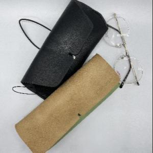 Quality Durable Fashion Unisex Soft Spectacle Case PU Leather Sunglasses Packaging Set wholesale