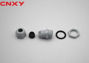 Quality RoHs Watertight Plastic Cable Glands 12.7 Millimeter Mounting Hole wholesale