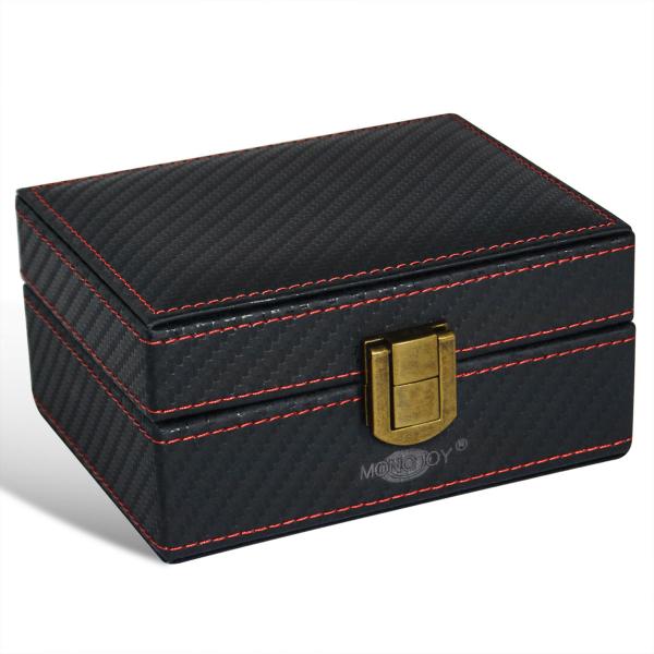 PU Leather Faraday Key Box Signal Blocker Security RFID Faraday Key Fob