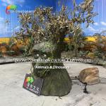 Customized Animatronic Talking Tree For Theme Park Decoration
