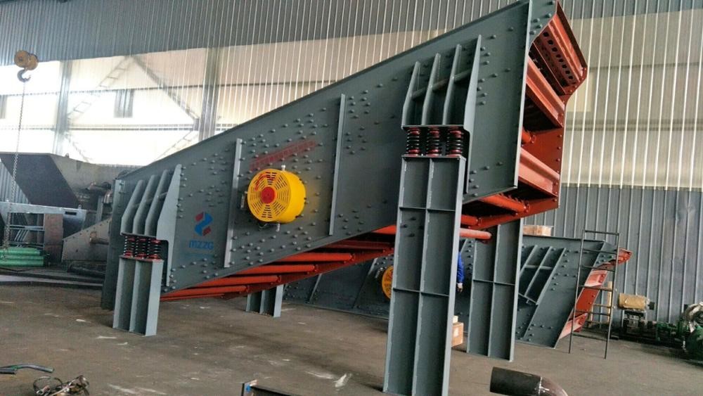 Three Layer Circular Vibrating Screen Separation Function Reliable With Wire Mesh