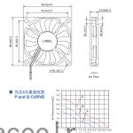 Venational Exhaust DC Axial Cooling 60x60x10MM 12V Plastic Material