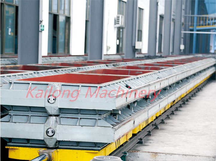 Resin Sand Process Molding Flask In Automatic Moulding Line Of Green Sand