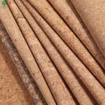 Natural Cork Fabric for Ladies Bag, Wall Decoration with Ecofreindly Material