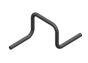 Quality ReB-14 Cross Sectional Area 154mm2 Soft Eye Excavation 14mm GFRP Rebar wholesale