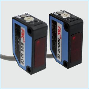 Quality NPN 12Volt Background Suppression Industrial Photoelectric Sensor wholesale