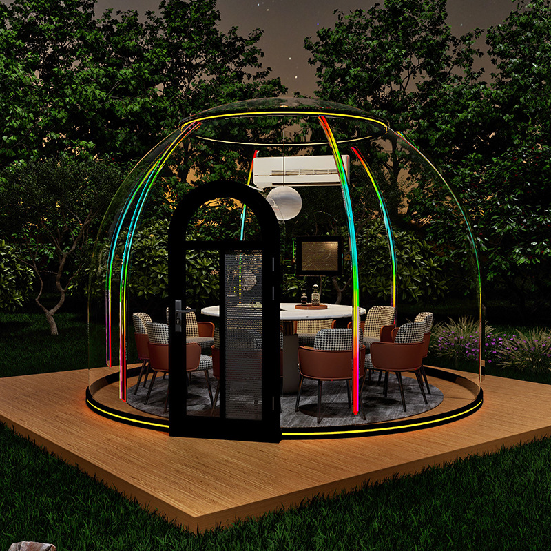 Spherical Homestay Hotel Outdoor Courtyard Terrace Large Tent Sunroom Holiday Leisure