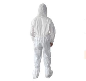 Quality Unisex Disposable Coverall Suit , Medical Grade Coveralls GB15979 2002 wholesale