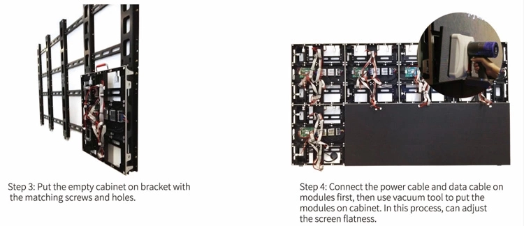 Die Casting Aluminum Indoor 4k Led Display P1.875 Led Display Front Service