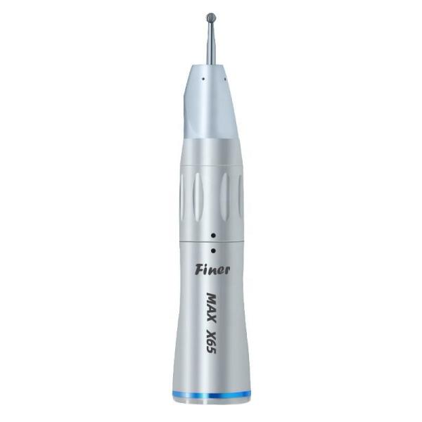 Stainless Steel Dental Straight Nose Cone Handpiece Unit 25000RPM With Inner